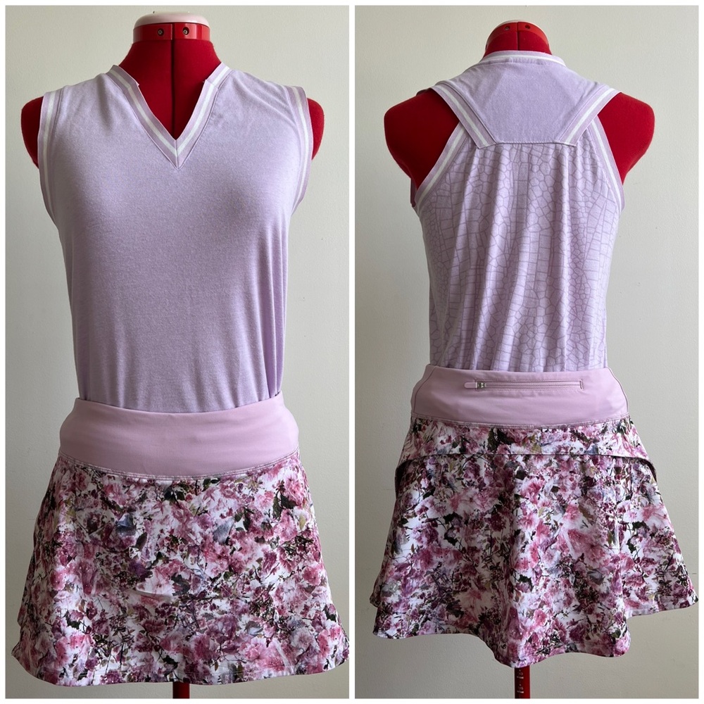 lululemon Floral Golf/Tennis/Sport Skirt